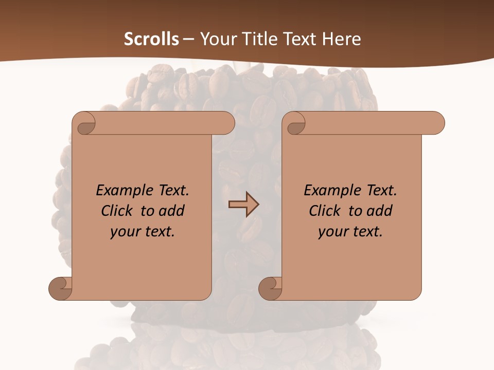 Cappuccino Flavor Drink PowerPoint Template