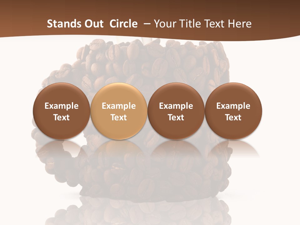 Cappuccino Flavor Drink PowerPoint Template