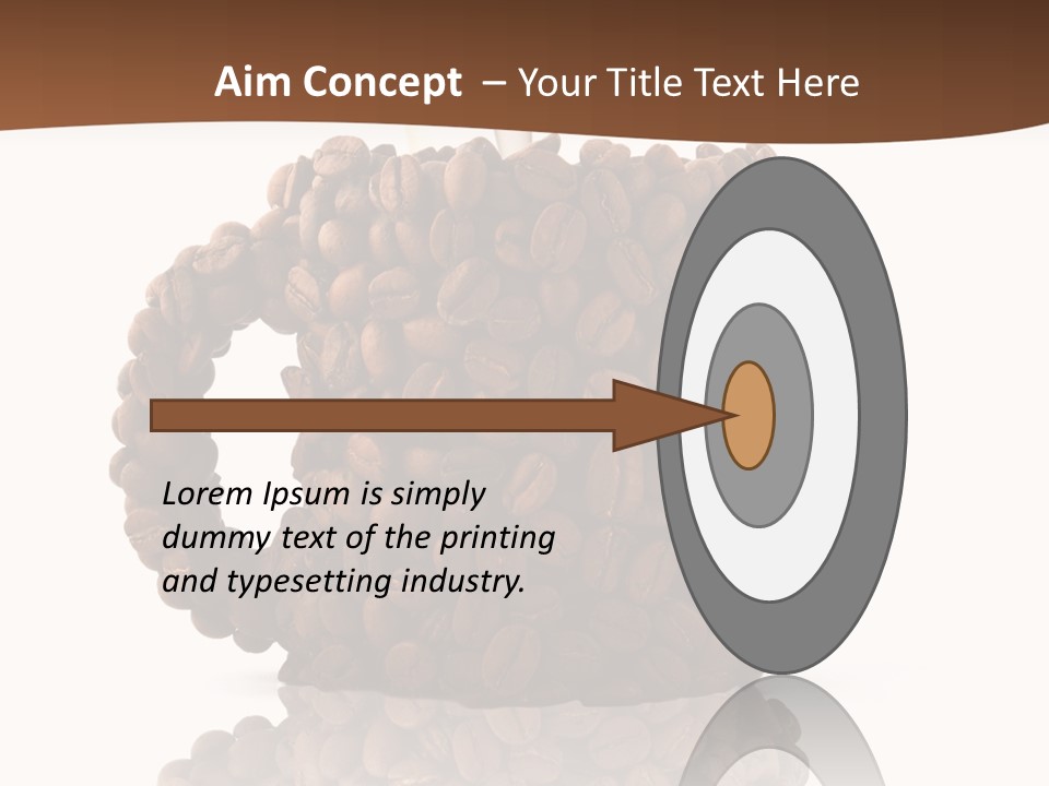 Cappuccino Flavor Drink PowerPoint Template