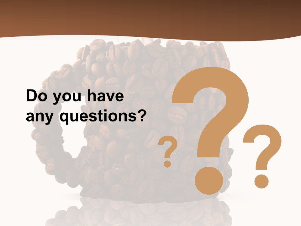 Cappuccino Flavor Drink PowerPoint Template