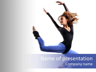 Dance Aerobics Modern PowerPoint Template