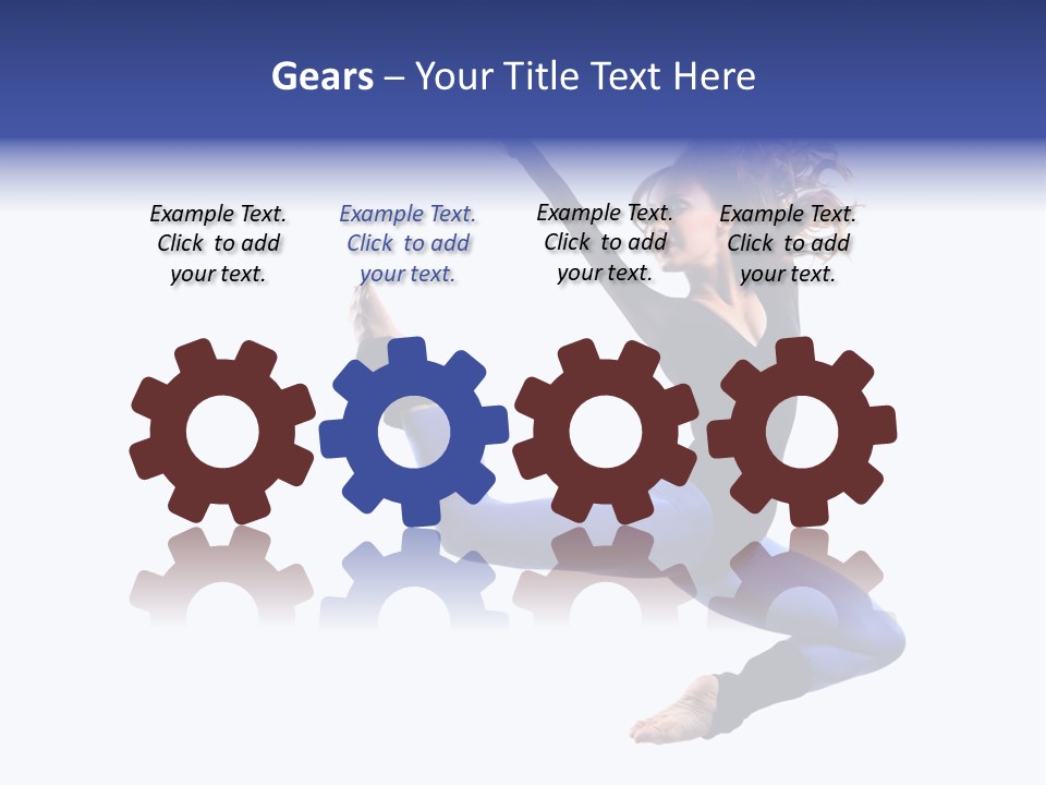 Dance Aerobics Modern PowerPoint Template