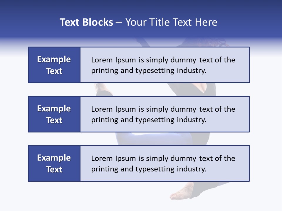 Dance Aerobics Modern PowerPoint Template