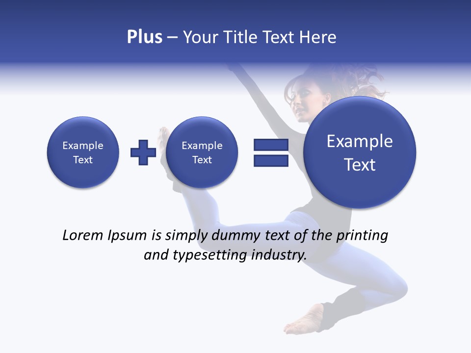 Dance Aerobics Modern PowerPoint Template