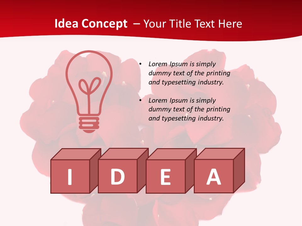 Company Meeting Chair PowerPoint Template