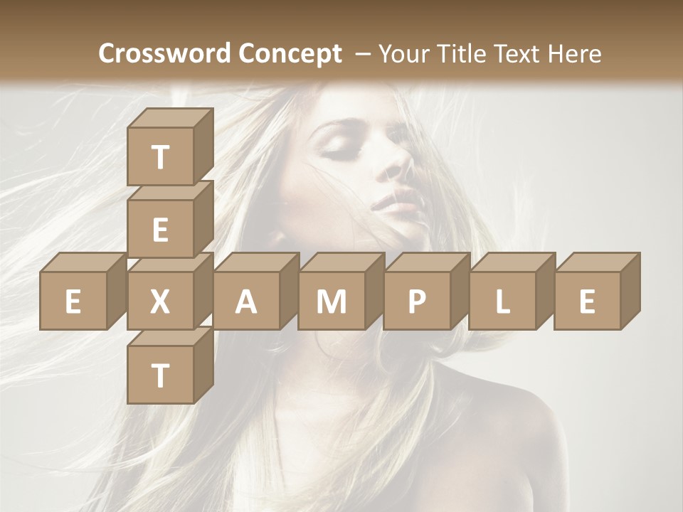 Tribute To Holly Valance: Kiss Kiss (Hit 2001) PowerPoint Template