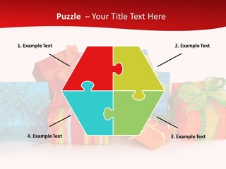 Bow Gift Box PowerPoint Template