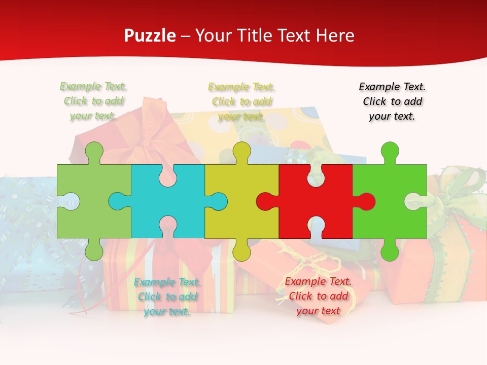 Bow Gift Box PowerPoint Template
