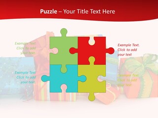 Bow Gift Box PowerPoint Template