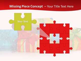 Bow Gift Box PowerPoint Template