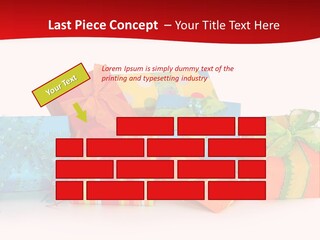 Bow Gift Box PowerPoint Template