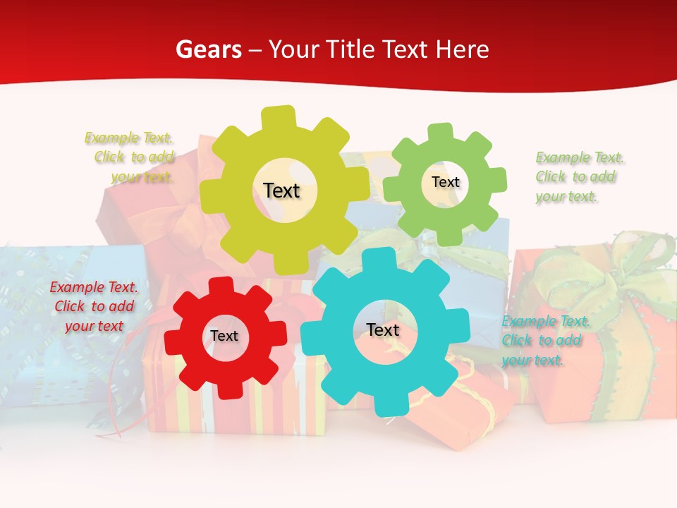 Bow Gift Box PowerPoint Template
