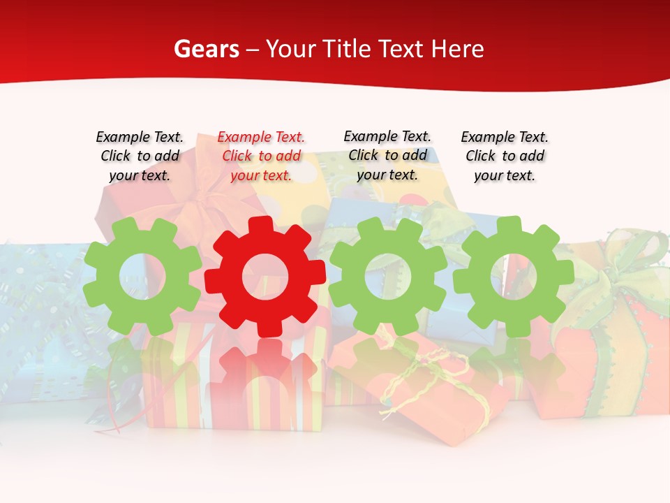 Bow Gift Box PowerPoint Template