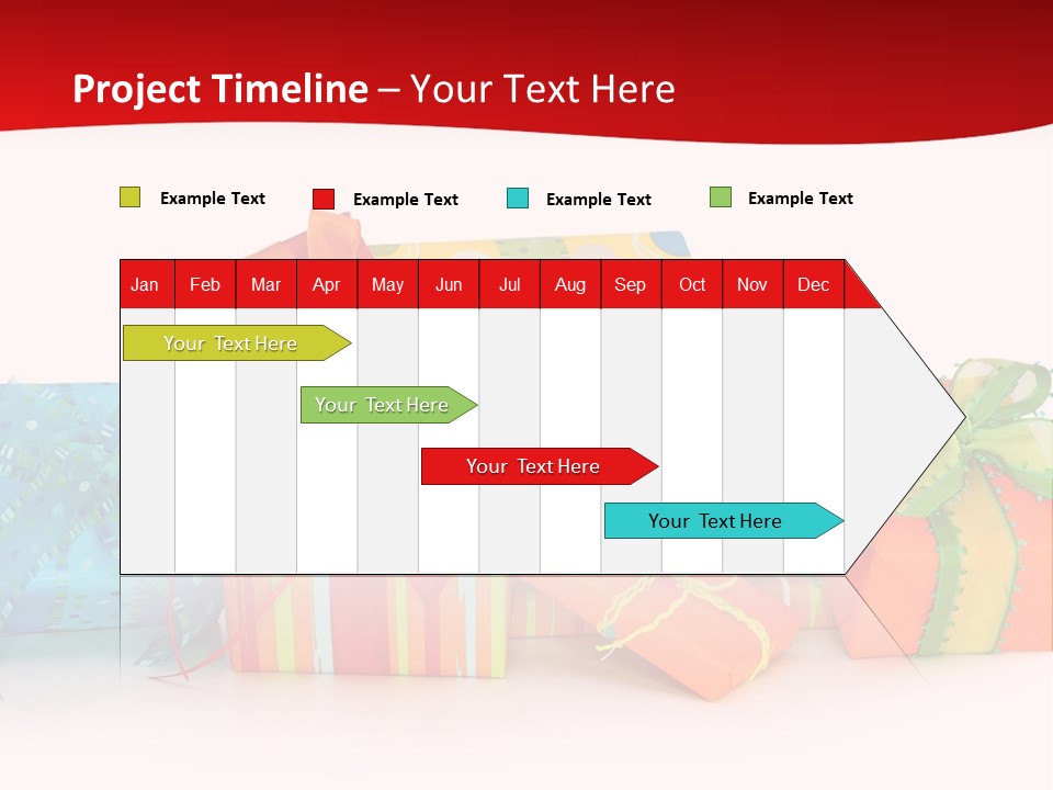 Bow Gift Box PowerPoint Template