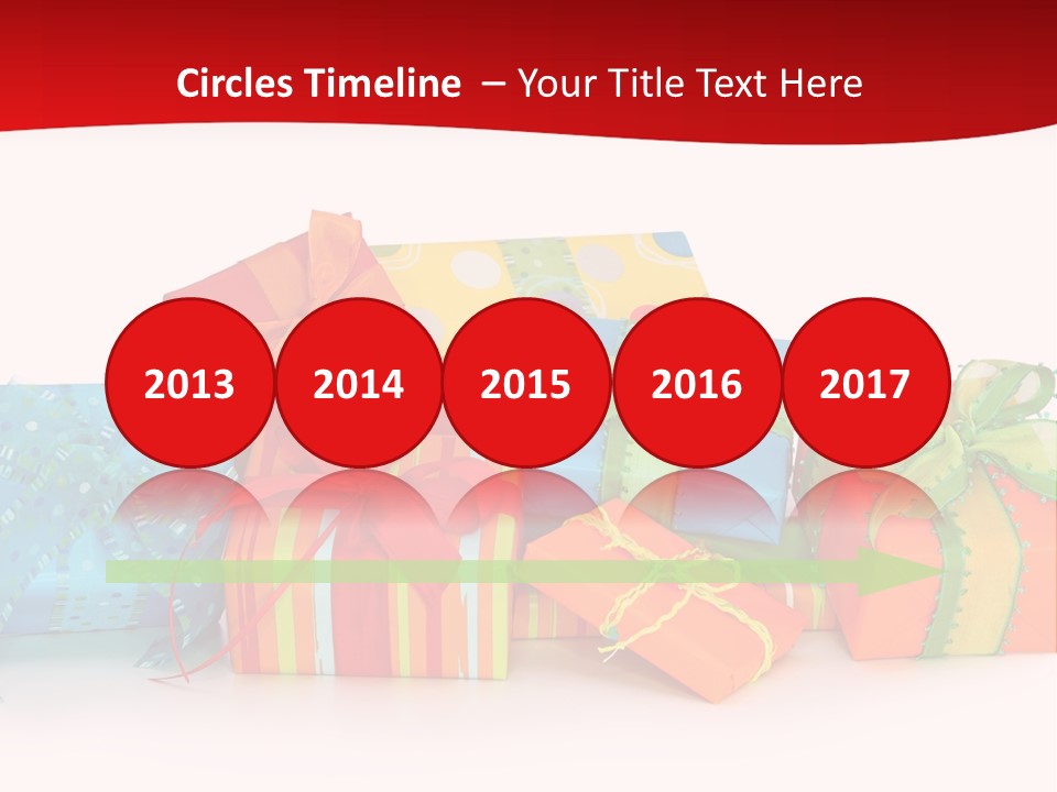 Bow Gift Box PowerPoint Template