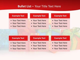 Bow Gift Box PowerPoint Template