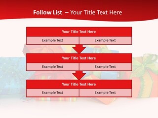Bow Gift Box PowerPoint Template