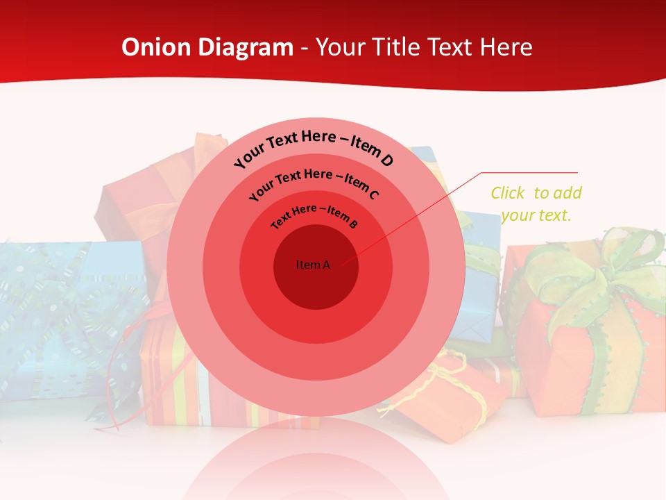 Bow Gift Box PowerPoint Template