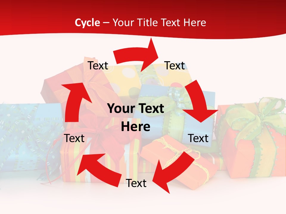 Bow Gift Box PowerPoint Template