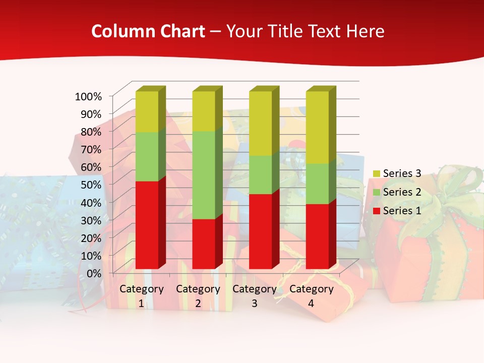 Bow Gift Box PowerPoint Template