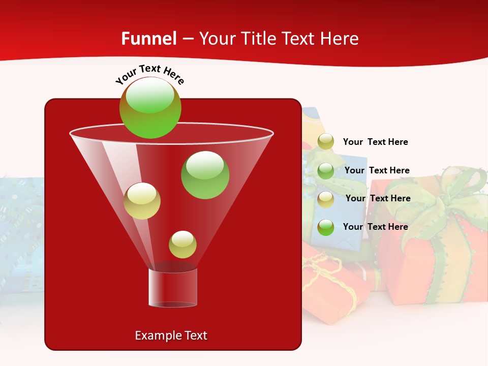 Bow Gift Box PowerPoint Template