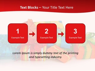 Bow Gift Box PowerPoint Template
