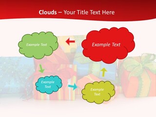 Bow Gift Box PowerPoint Template