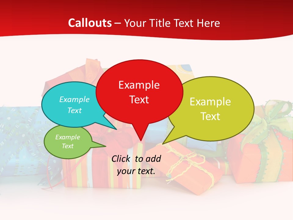 Bow Gift Box PowerPoint Template