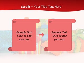 Bow Gift Box PowerPoint Template