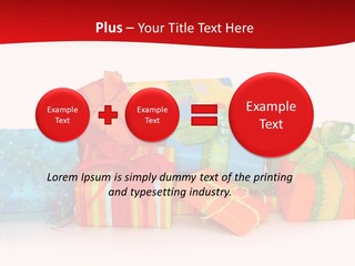 Bow Gift Box PowerPoint Template
