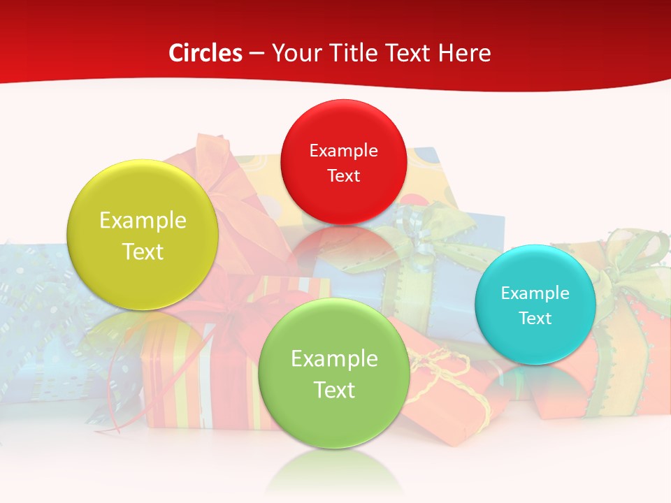 Bow Gift Box PowerPoint Template