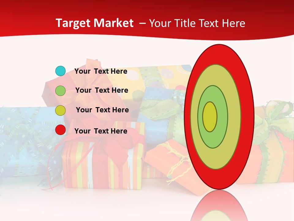 Bow Gift Box PowerPoint Template