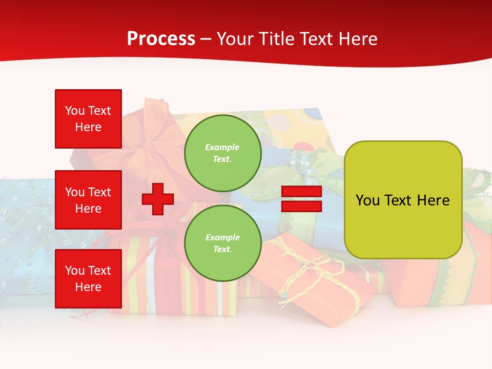 Bow Gift Box PowerPoint Template