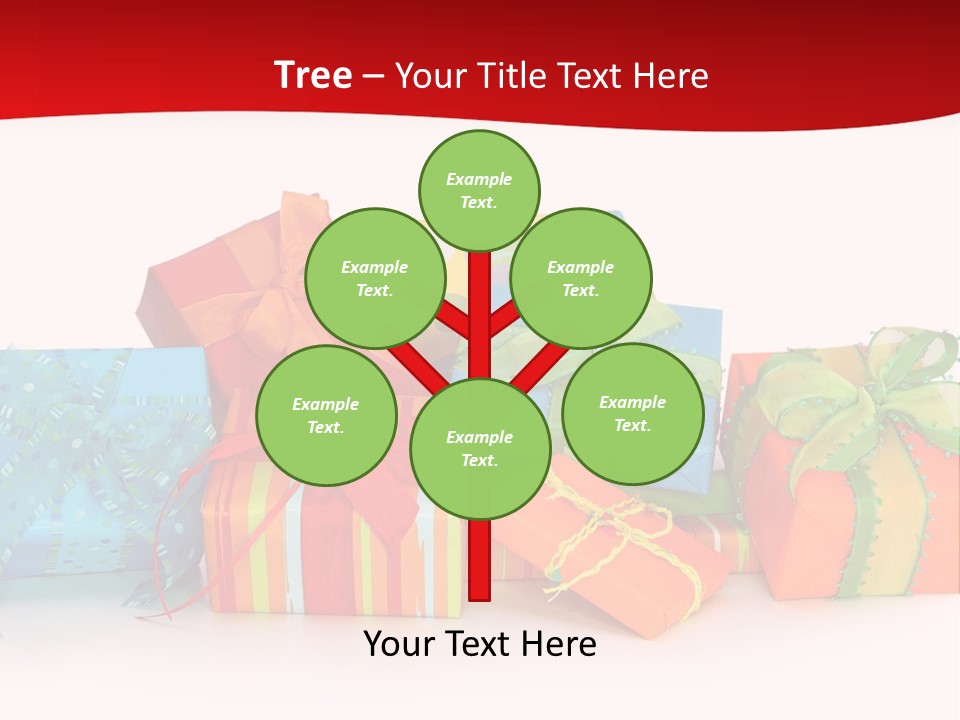 Bow Gift Box PowerPoint Template