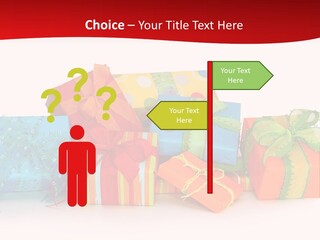 Bow Gift Box PowerPoint Template