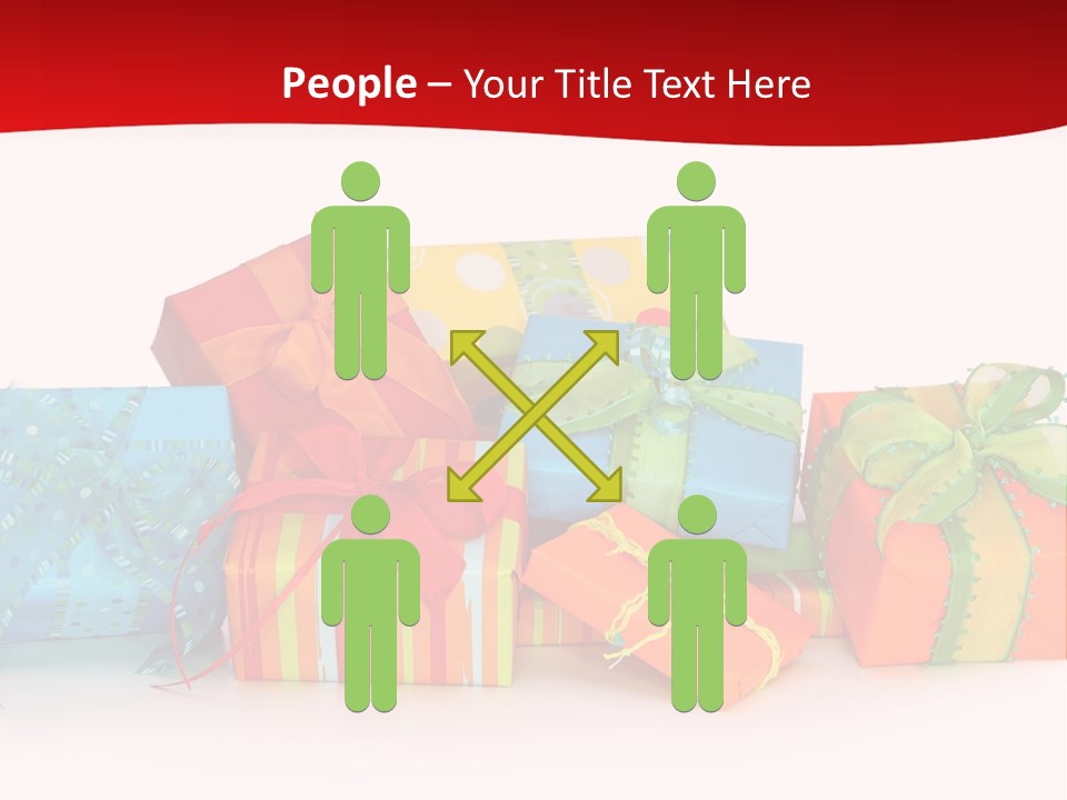 Bow Gift Box PowerPoint Template