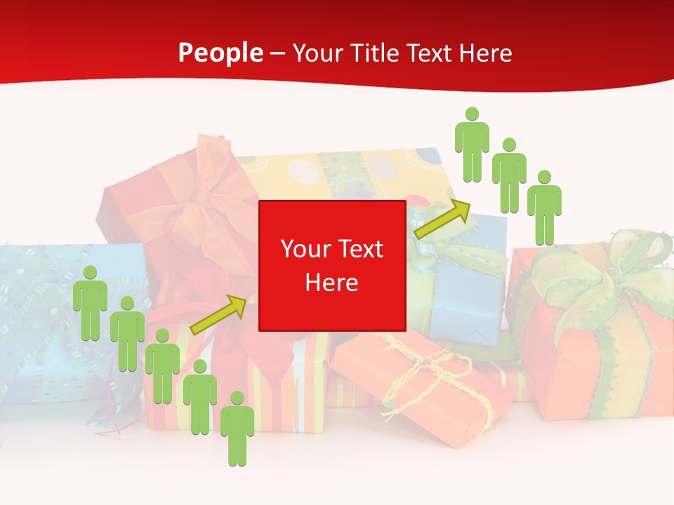 Bow Gift Box PowerPoint Template