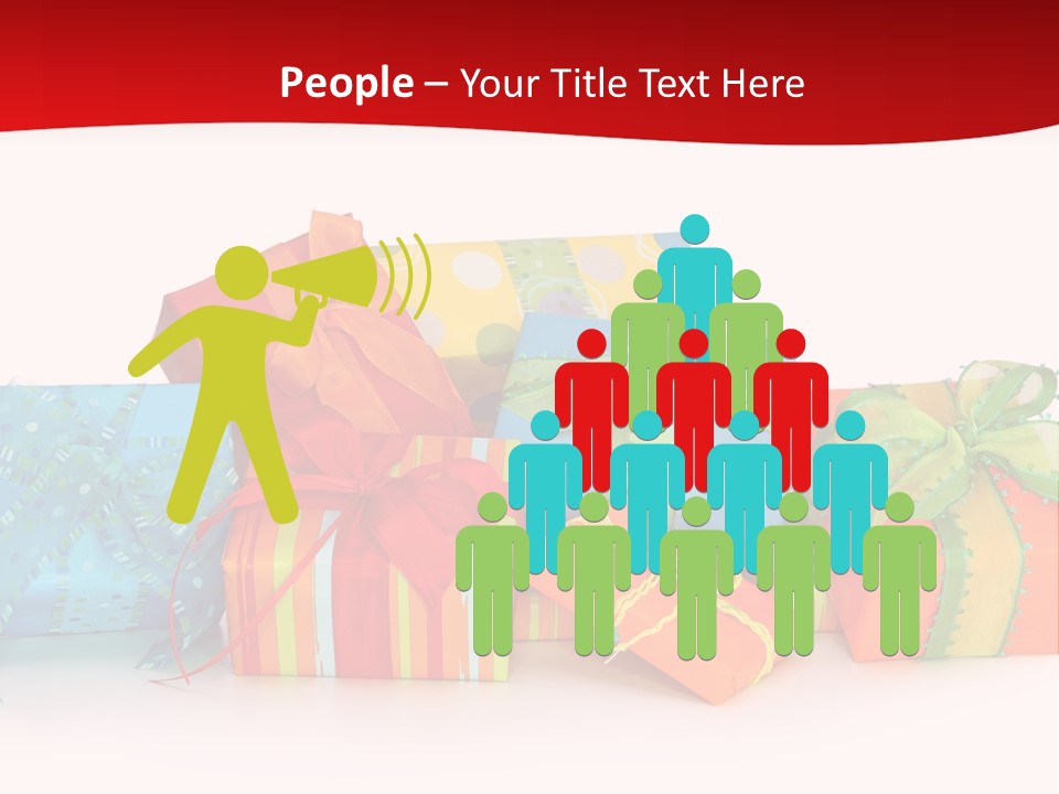 Bow Gift Box PowerPoint Template