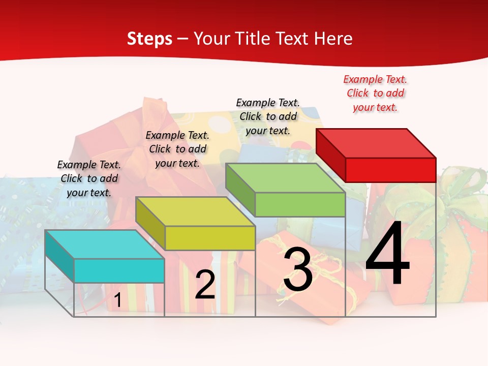 Bow Gift Box PowerPoint Template