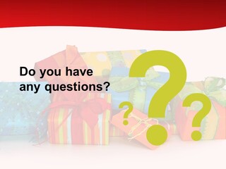 Bow Gift Box PowerPoint Template