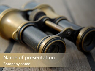 Closeup Metallic Equipment PowerPoint Template