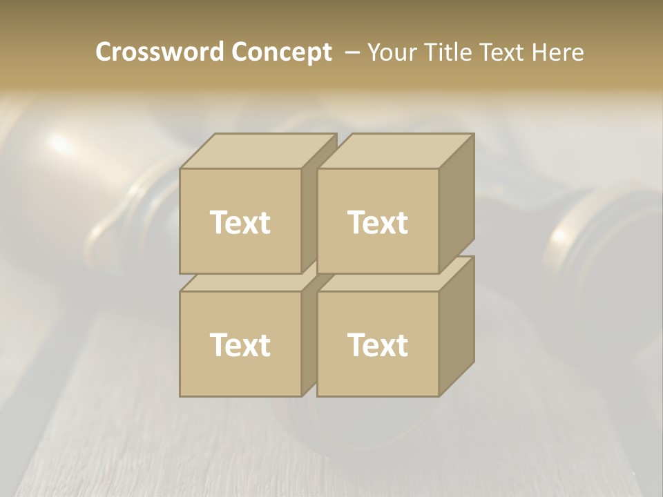 Closeup Metallic Equipment PowerPoint Template