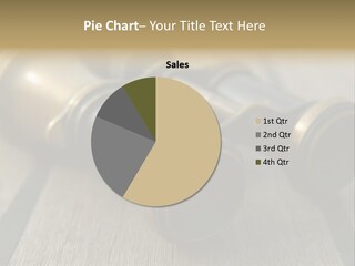 Closeup Metallic Equipment PowerPoint Template