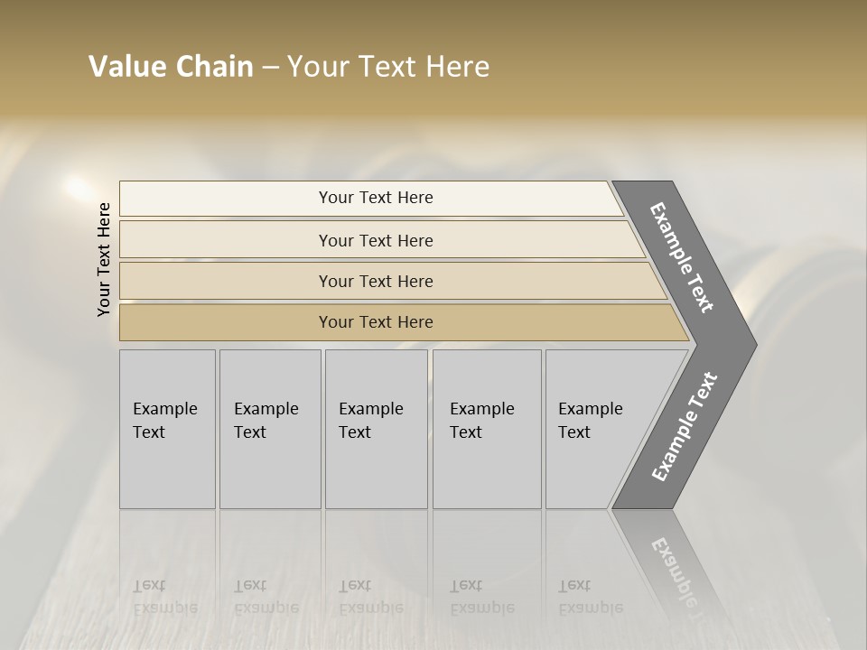 Closeup Metallic Equipment PowerPoint Template