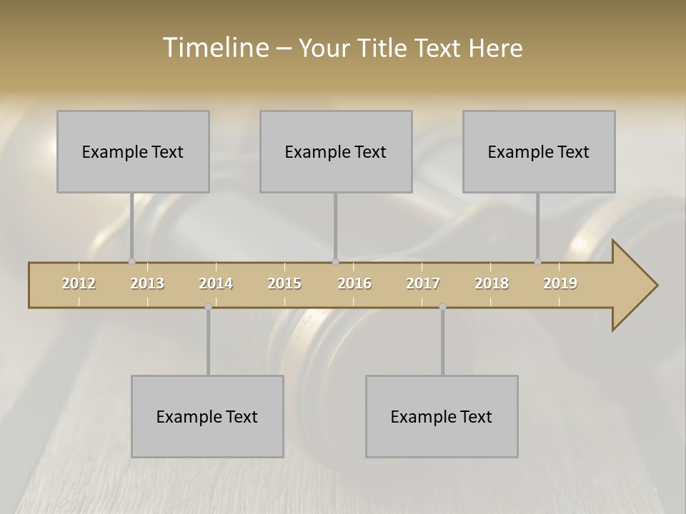 Closeup Metallic Equipment PowerPoint Template