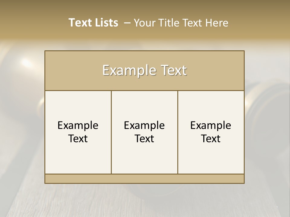 Closeup Metallic Equipment PowerPoint Template