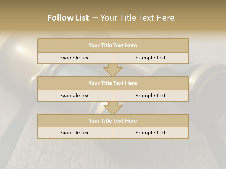 Closeup Metallic Equipment PowerPoint Template