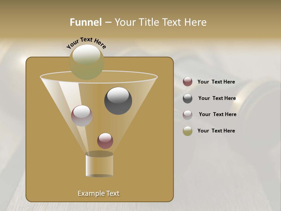 Closeup Metallic Equipment PowerPoint Template
