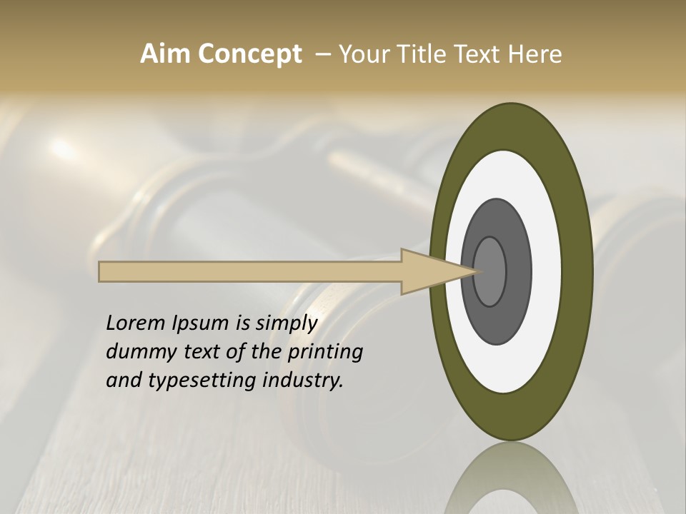 Closeup Metallic Equipment PowerPoint Template