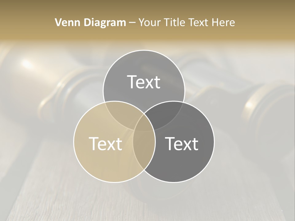 Closeup Metallic Equipment PowerPoint Template